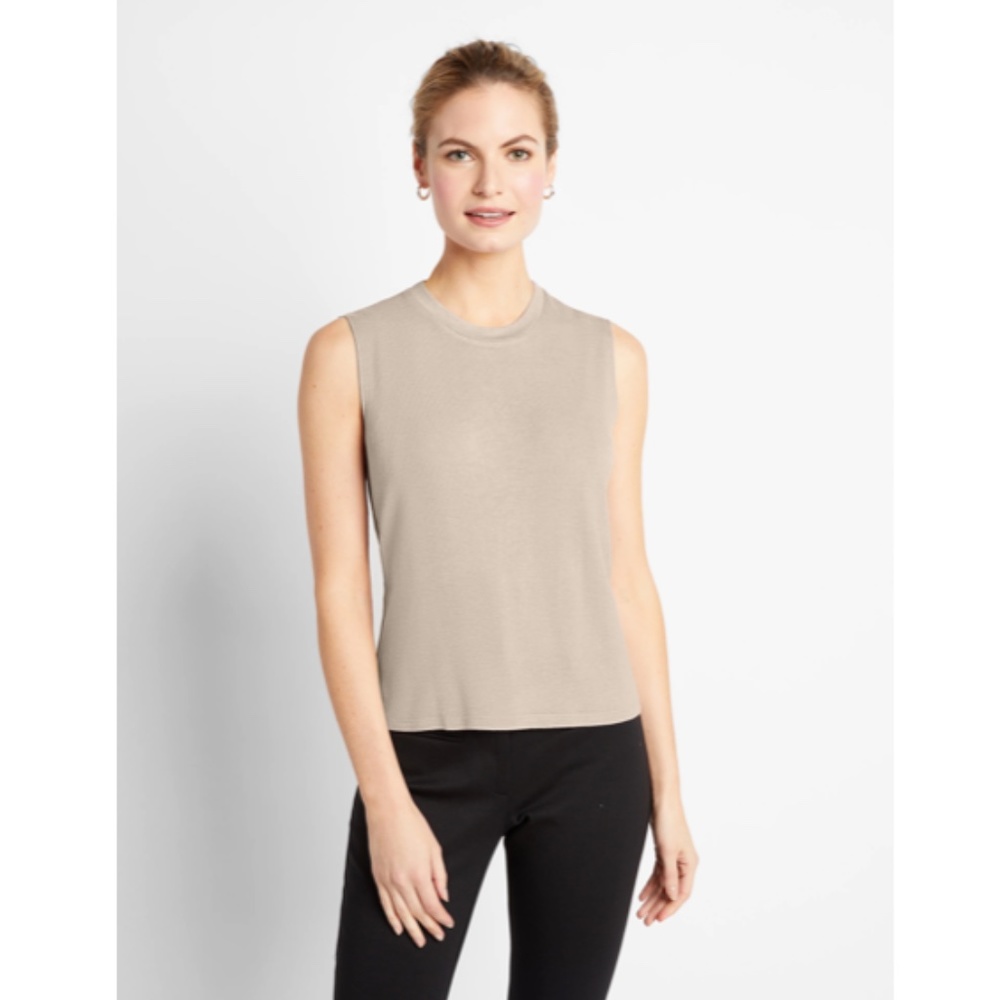 Of / Mercer Women's Windsor Top in Oatmeal Size XL